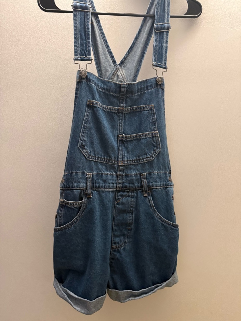 Free People Ziggy Denim Short Overalls